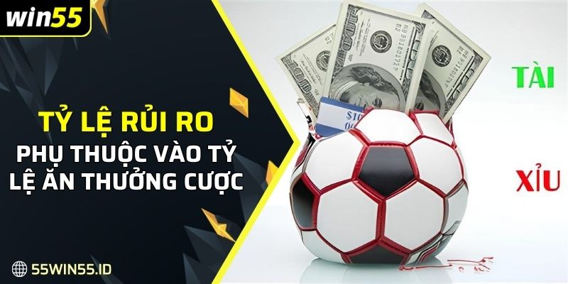 Kèo Tài Xỉu - Luật hơi, Cách Đọc Kèo Và Mẹo Thắng Lớn 3 Tỷ lệ rủi ro phụ thuộc vào tỷ lệ ăn thưởng cược